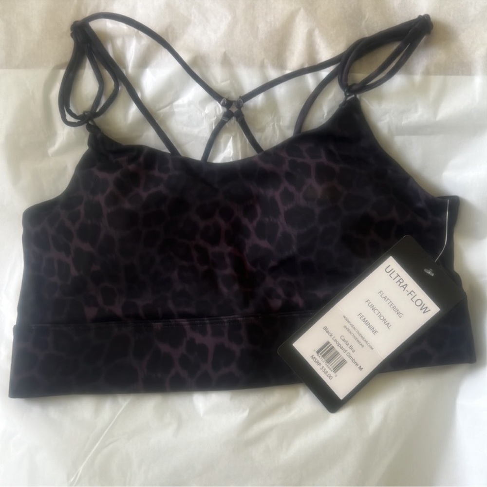 Carla Bra, Charcoal Leopard Ombre by Vie Active